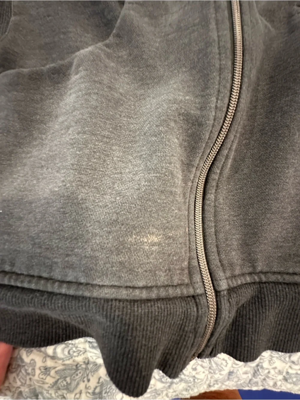 Lululemon heavy zip up jacket.